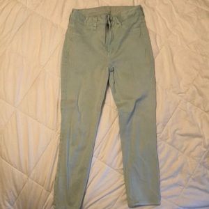 American eagle high rise super super stretch